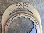 Uneven wear from plate flex with stock pressure plate IMG_1065.jpg